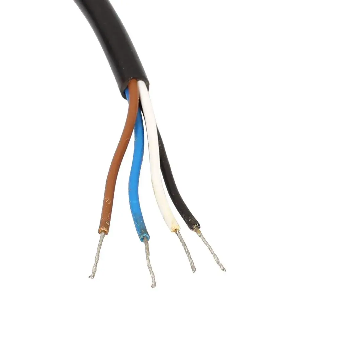 uxcell M12 Female Straight 4 Pin Connector Aviation Socket Electrical Cable, 2m (Pack of 2) - view 2