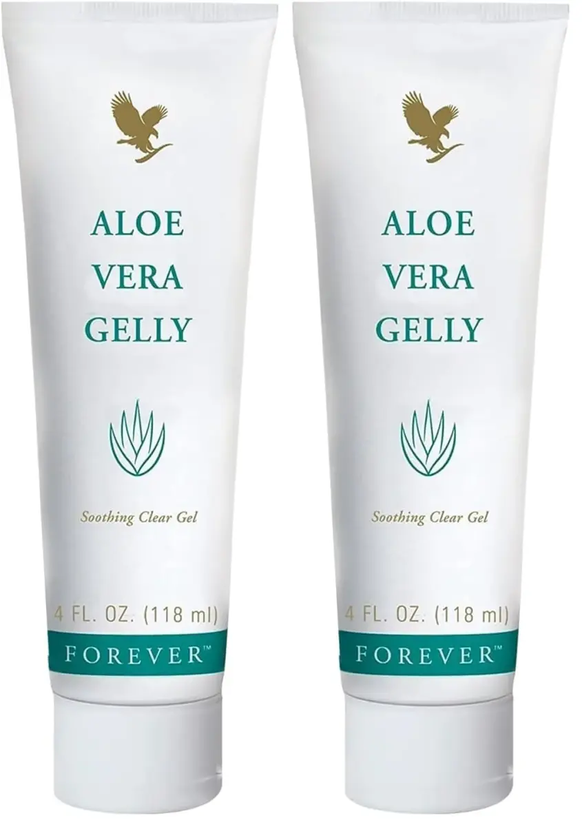 Forever Living Aloe Vera Gelly 236ml (8 fl oz) | Pure Soothing & Moisturizing Gel for All Skin Types - main product image