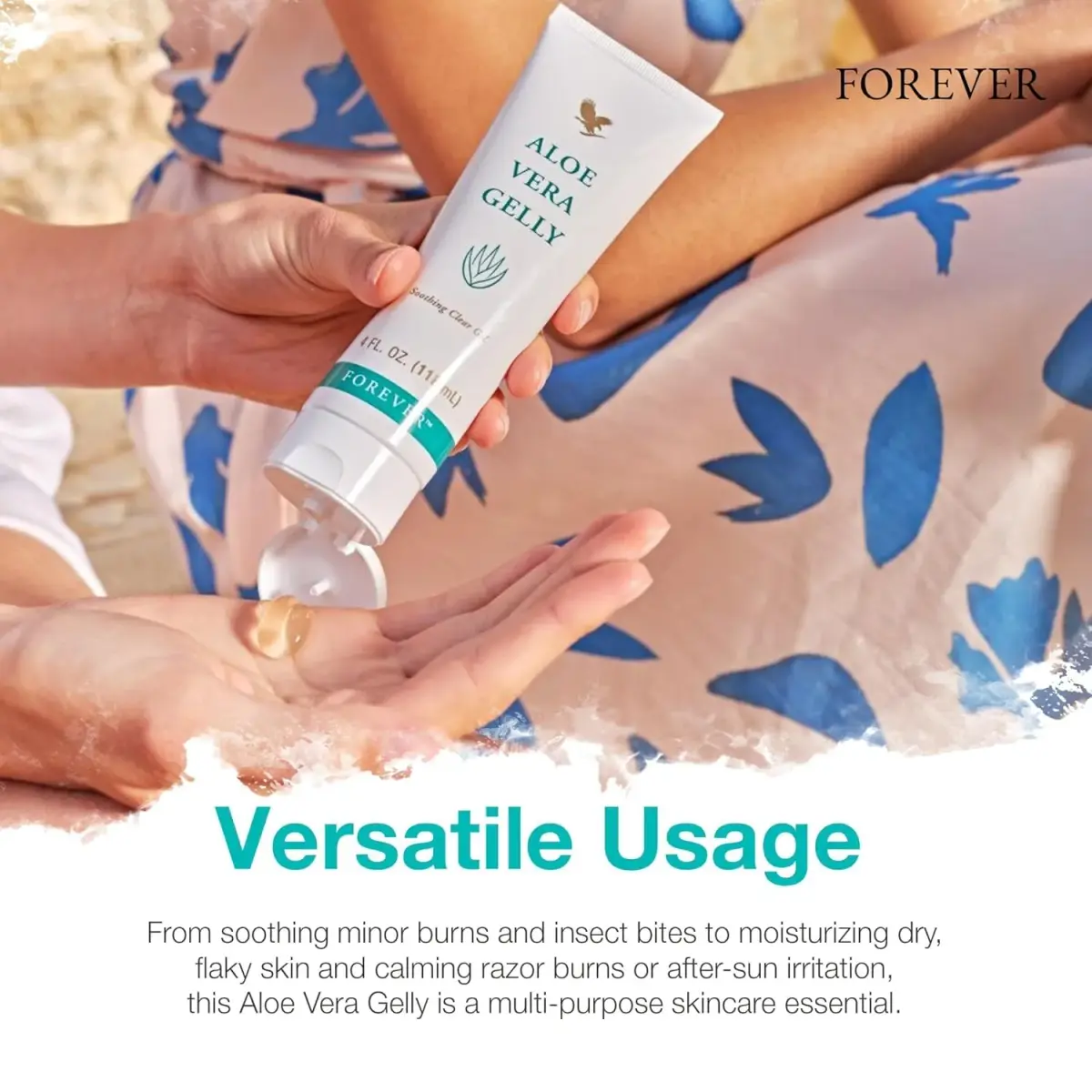 Forever Living Aloe Vera Gelly 236ml (8 fl oz) | Pure Soothing & Moisturizing Gel for All Skin Types - view 5