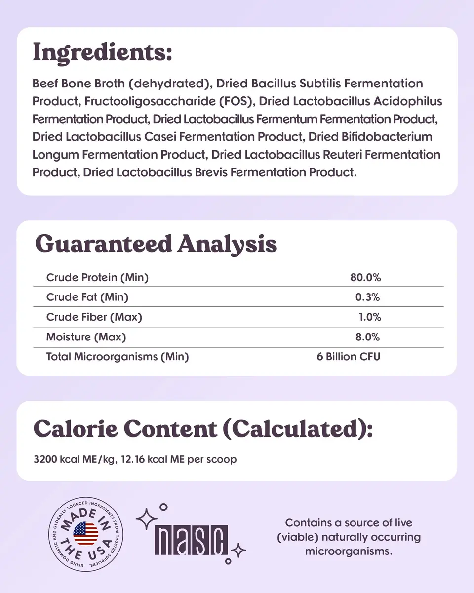 Bundle x Joy Probiotic Powder for Dogs 6 Billion CFU | Gut & Immune Support in USA (70-120 chars) - view 7