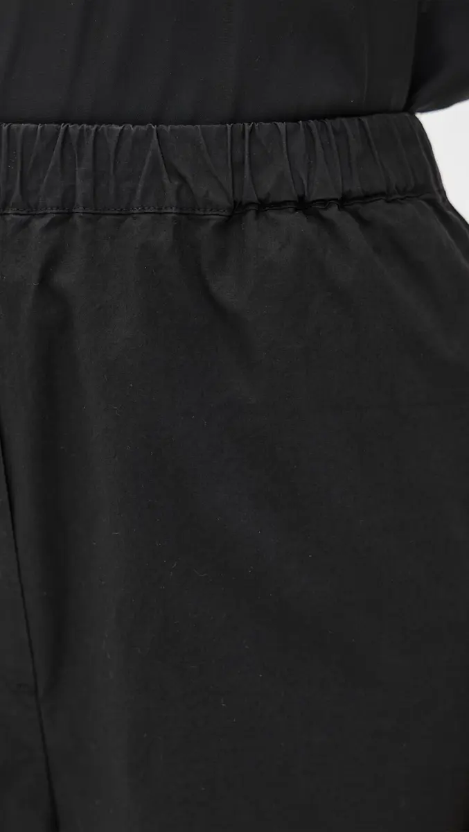 Velvet Women's Tomoko Shorts, Black, XS | Lightweight Poplin, High Rise, On-seam Pockets - view 6