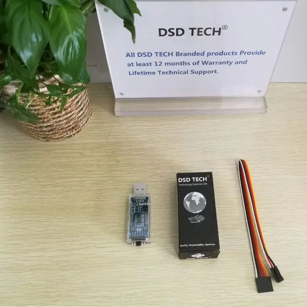 DSD TECH SH-U09C2 USB to TTL Adapter with FTDI FT232RL IC & Protective Case (Pack of 2) | Debugging & Programming Tool - view 7