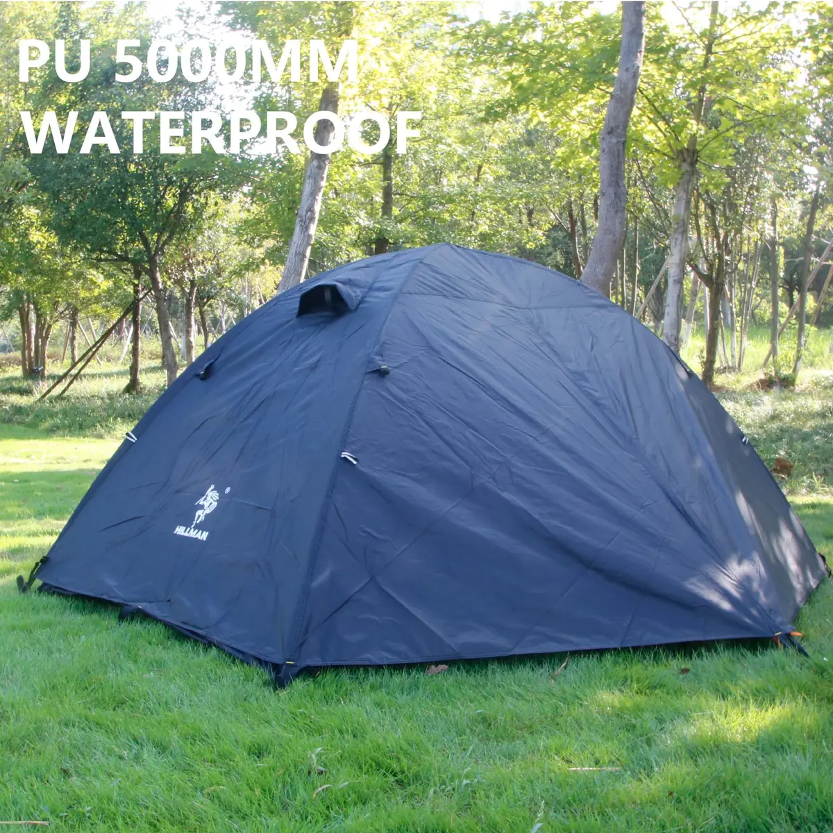 Hillman 2/3 Person Tent Waterproof Lightweight Camping Tent | Easy Setup & Portable - view 2