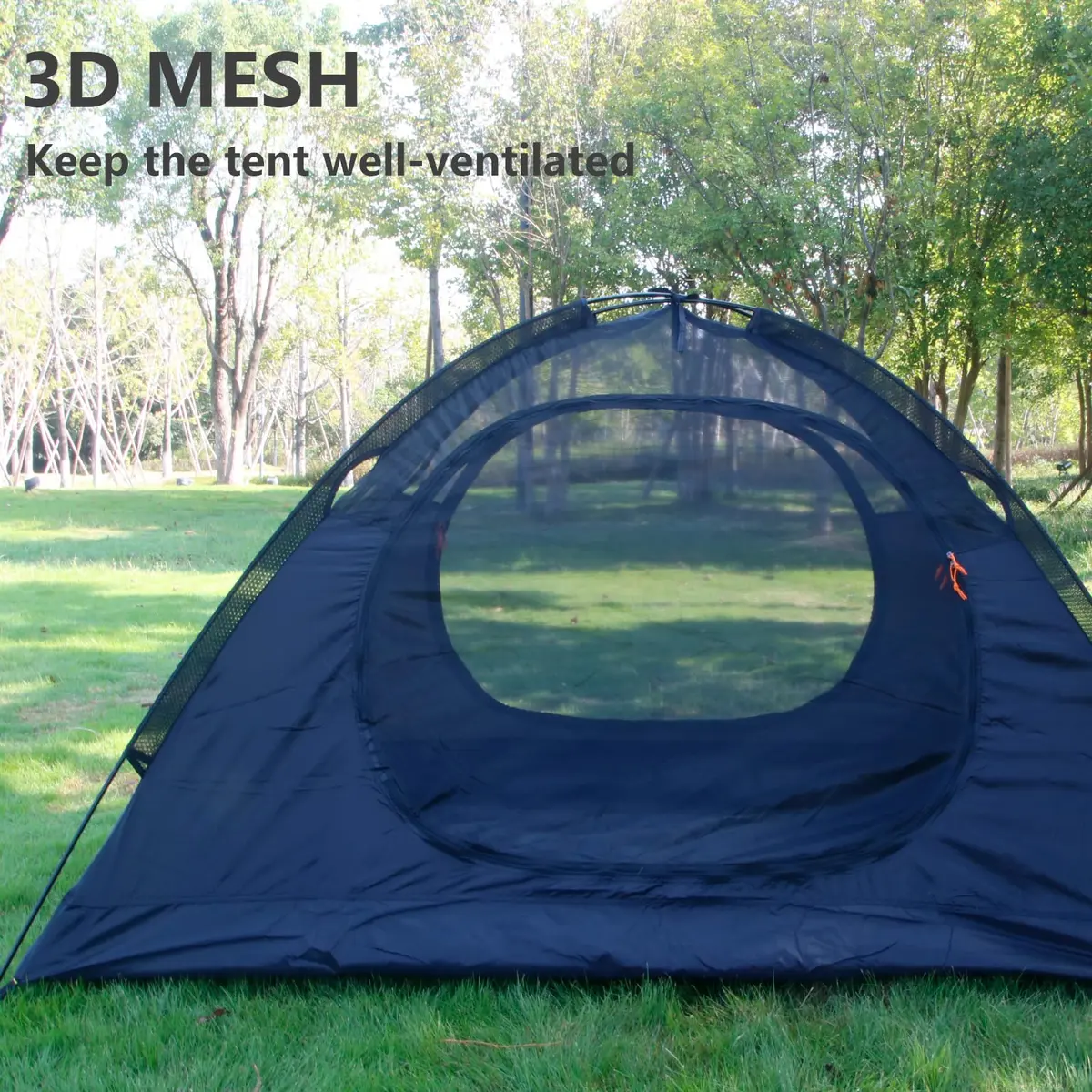 Hillman 2/3 Person Tent Waterproof Lightweight Camping Tent | Easy Setup & Portable - view 3