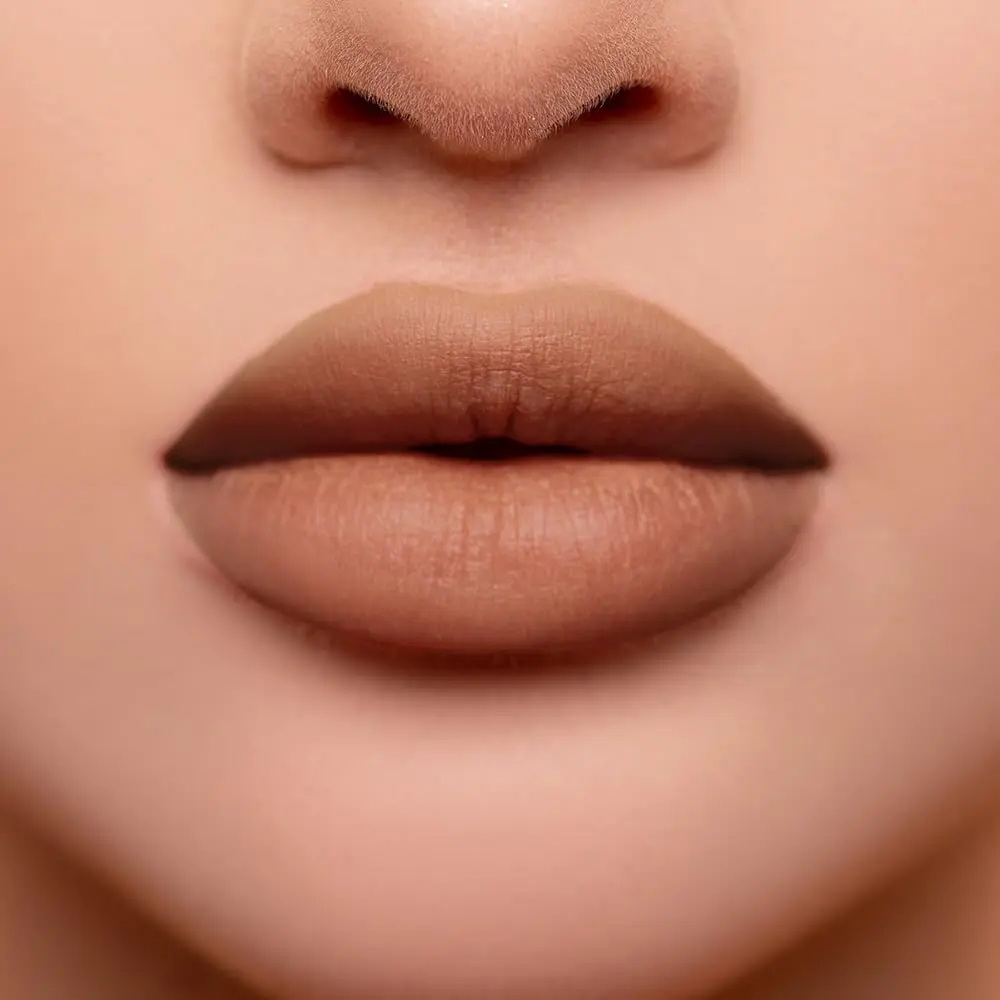 House of Sillage Matte Velvet Lipstick - Gold - Velvet Nude - Midtone beige taupe | Luminous Satin Finish, Hydrating, Natural Powder (70-120c) - view 2