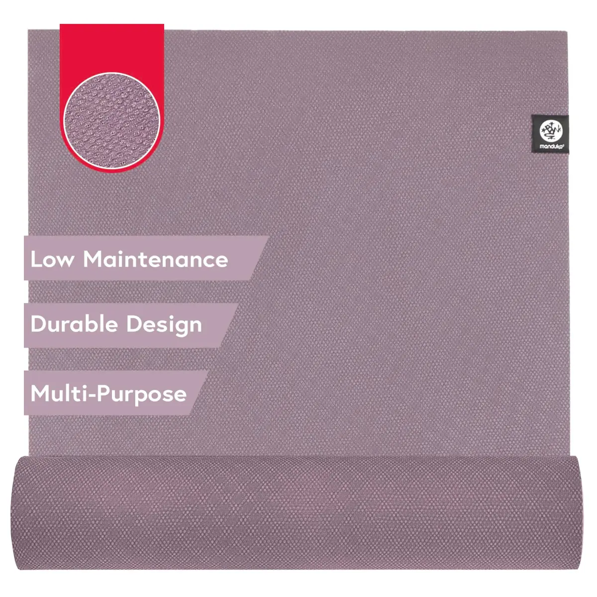 Manduka X Yoga Mat 71" - 5mm | Elderberry TPE Fitness Mat | 180cm x 60cm (71 x 24 inches) - main product image