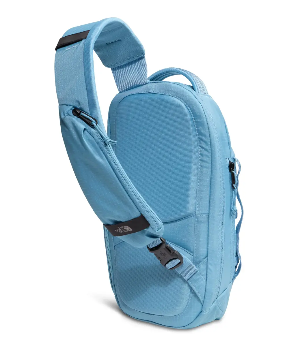 The North Face Borealis Sling Bag 6L in Pale Teal - Comfortable Padded Strap, Water-Repellent - view 3