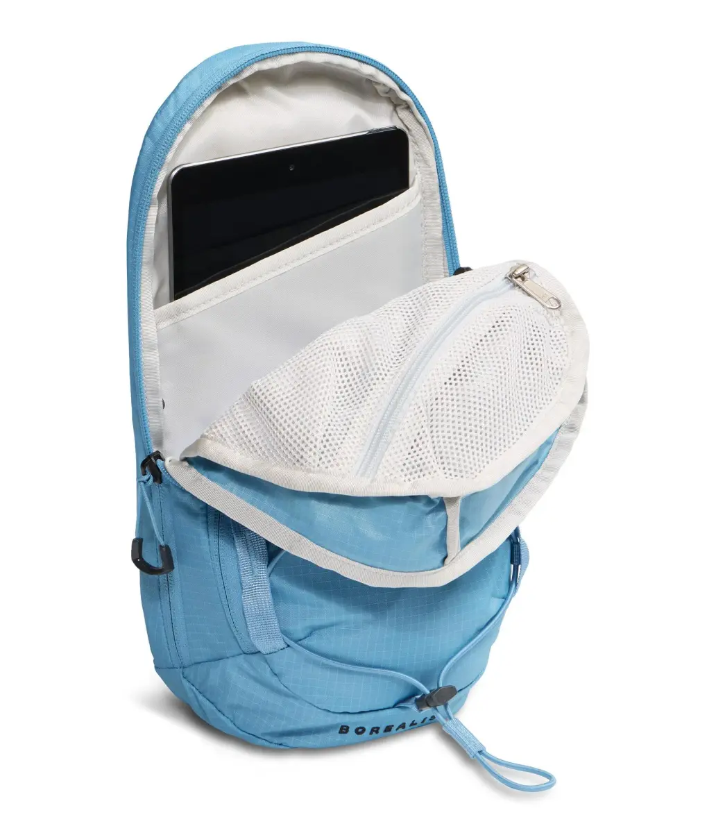 The North Face Borealis Sling Bag 6L in Pale Teal - Comfortable Padded Strap, Water-Repellent - view 4
