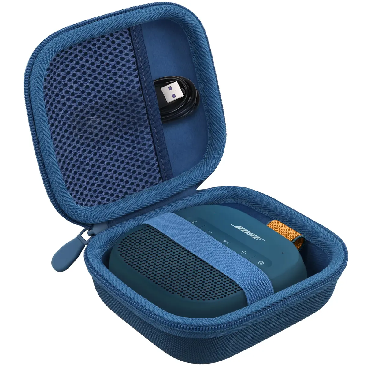 co2CREA Protective Case for Bose SoundLink Micro 2nd Gen | Durable, Lightweight & Portable in Twilight Blue - view 2