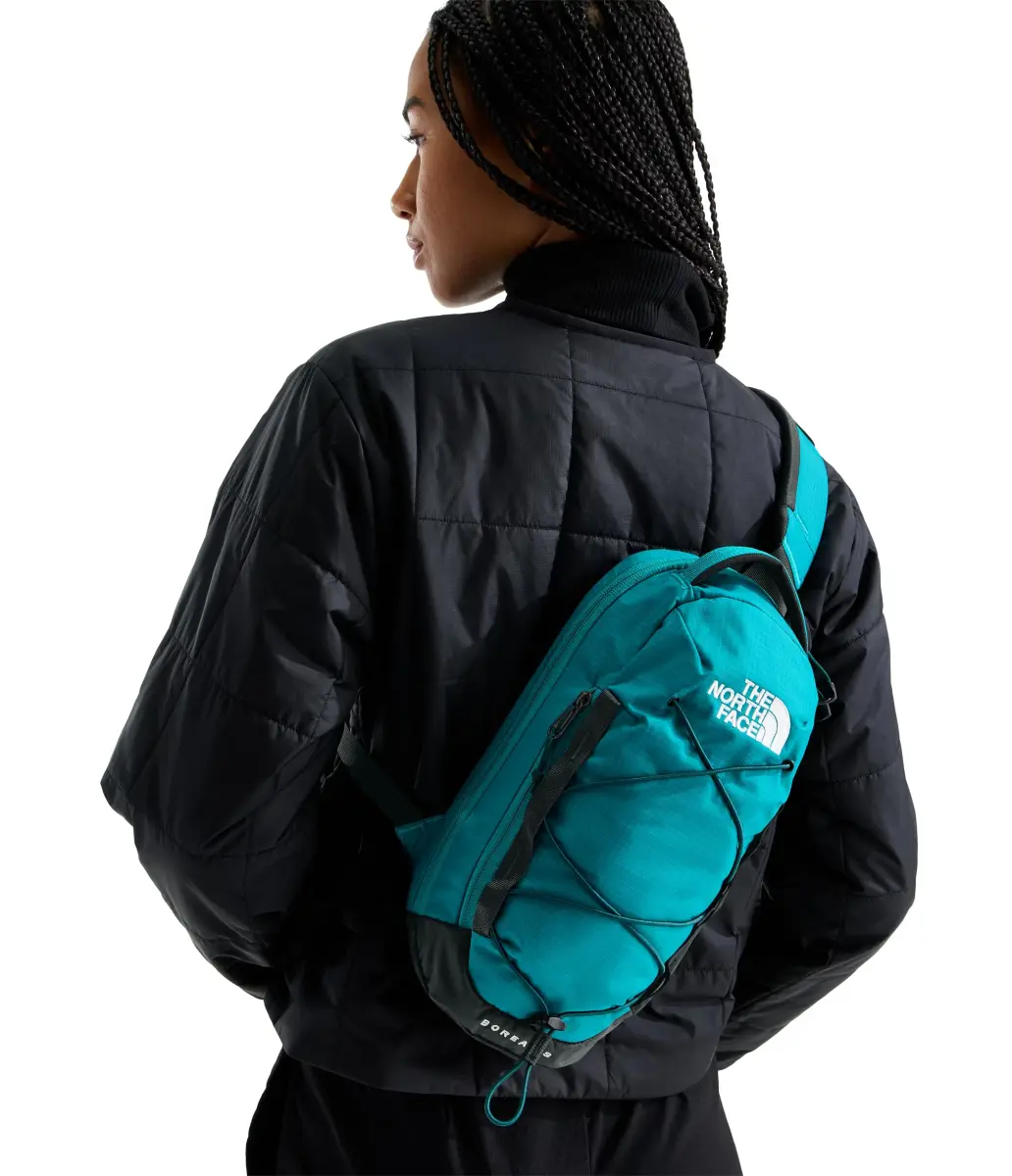 The North Face Borealis Sling Bag 6L in Restorative Teal/Blk/Pacific Teal, One Size Fits All - view 2