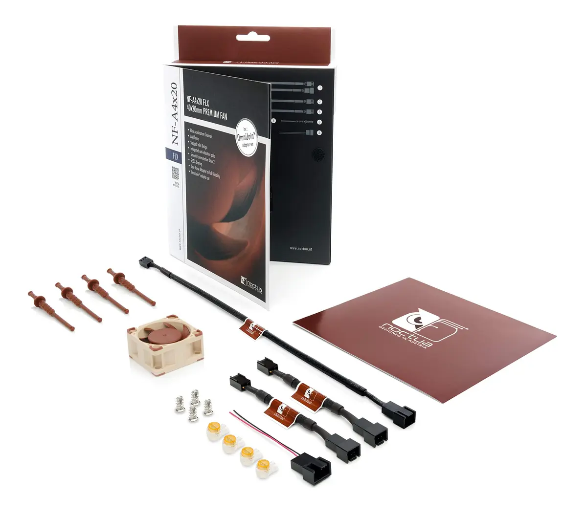 Noctua NF-A4x20 FLX 40x20mm Fan (Pack of 2) | Premium Quiet Cooling Components - view 4