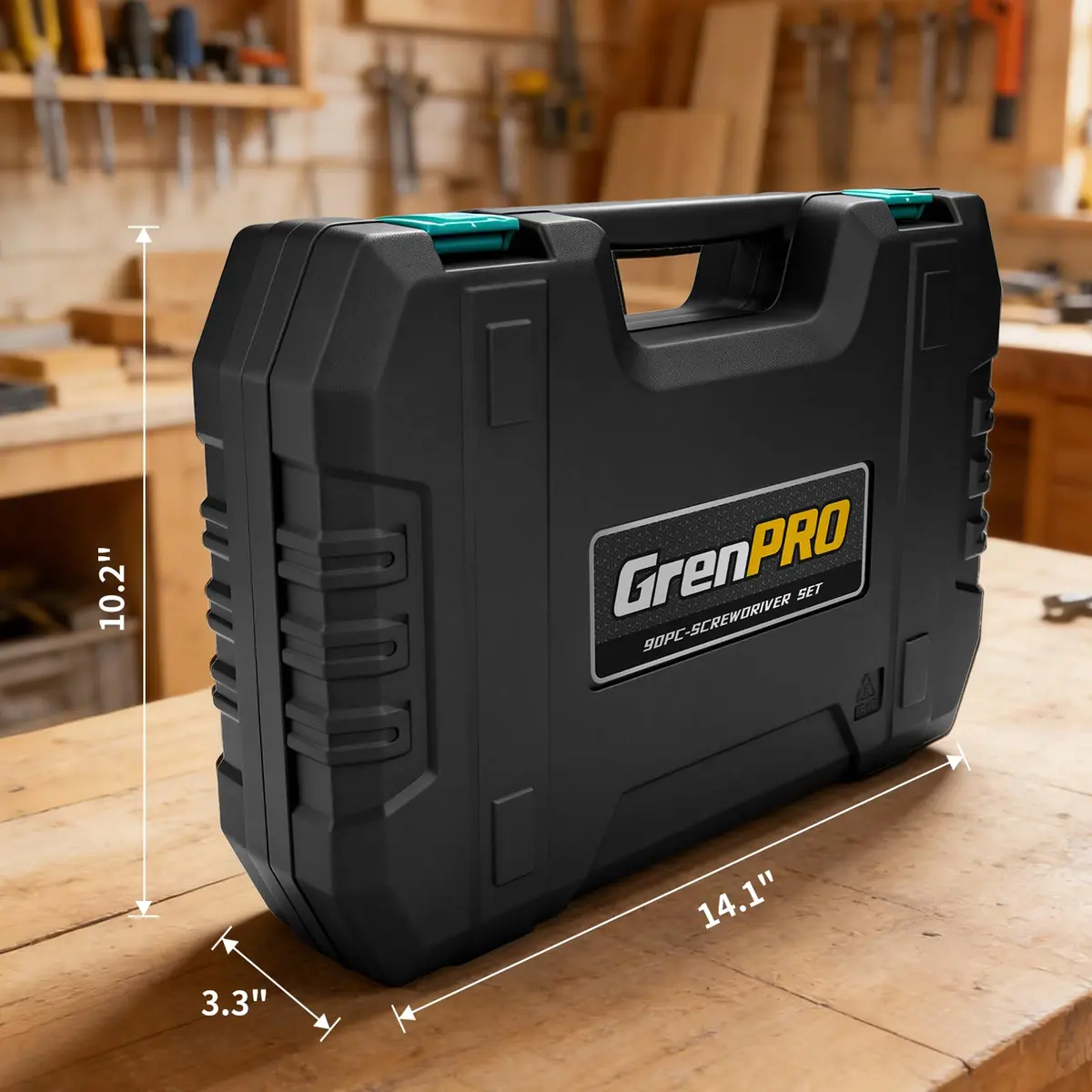 GRENPRO 90-Piece Screwdriver Set with 64 S2 Bits & Extension Bars | Precision Electronics Repair & Furniture Assembly - view 2