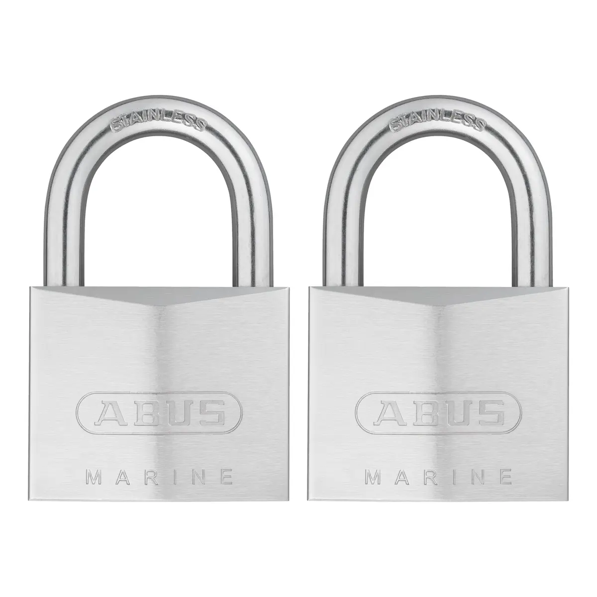 ABUS 75IB/50 Stainless Brass Padlock 50mm (1.97in) | High Security Keyed Alike Lock for Gates & Outdoor Use - main product image