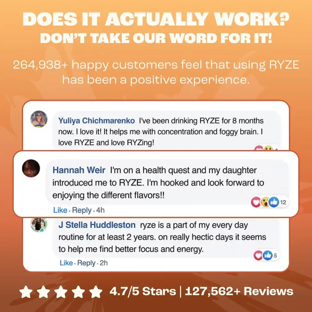 RYZE Organic Mushroom Coffee Medium Roast 180g (6.35oz) | Adaptogenic Blend for Energy & Focus - view 8