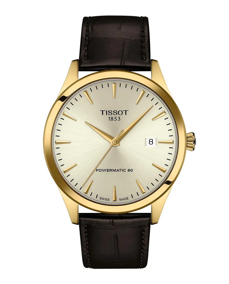 Tissot Classic Dream Swiss Automatic Men’s Watch 40mm Ivory Dial | Elegant & Durable - main product image