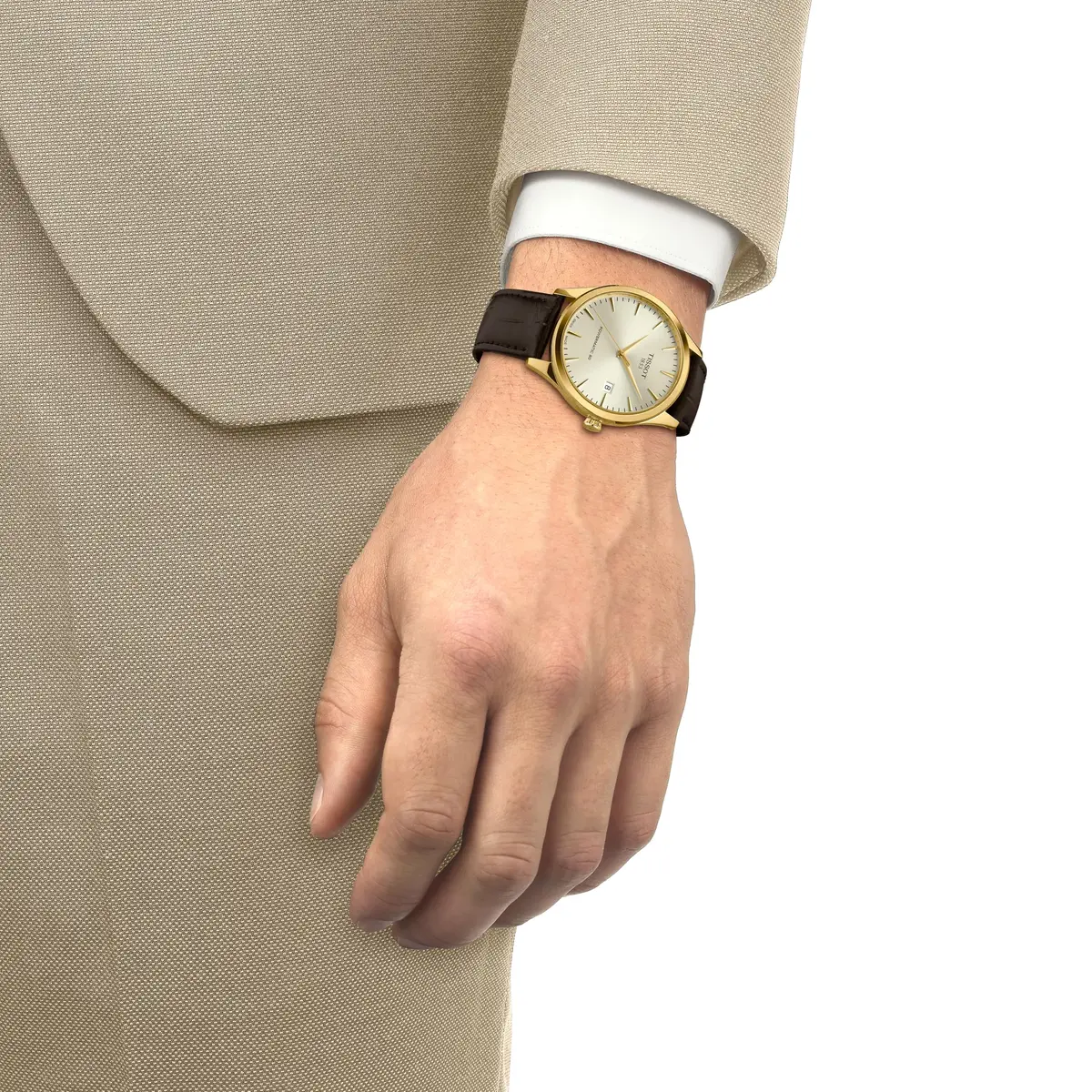 Tissot Classic Dream Swiss Automatic Men’s Watch 40mm Ivory Dial | Elegant & Durable - view 2