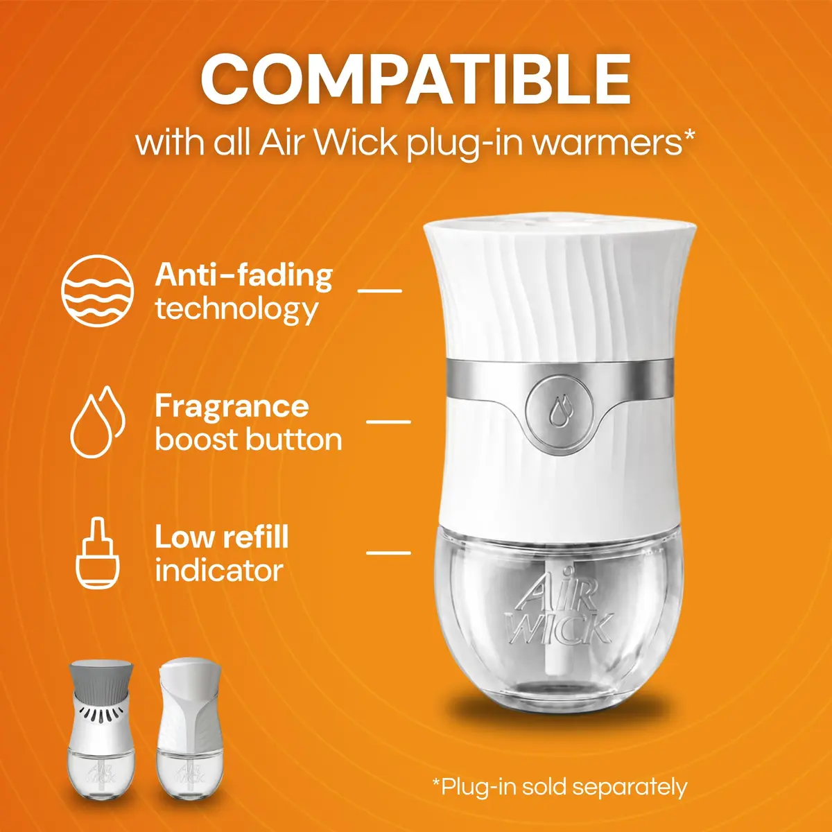 Air Wick Plug In Refills Pumpkin Spice Scented Oil 2.69 ml (0.09 Fl Oz) | Infused with Essential Oils - view 5