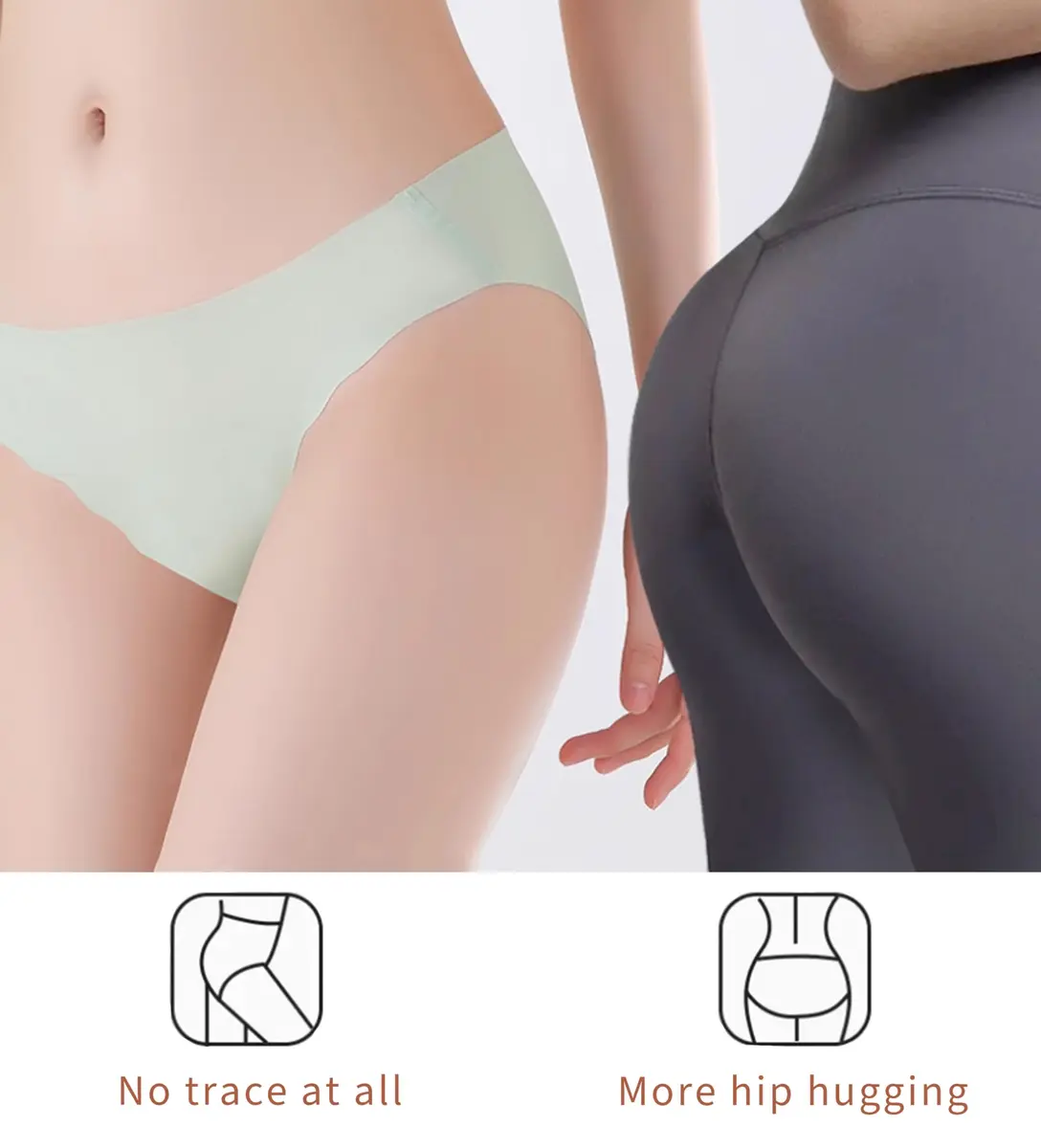 Boboking Teen Girls Seamless Underwear No Show Tagless Briefs 13-14 Years | Breathable, Invisible & Comfortable - view 5