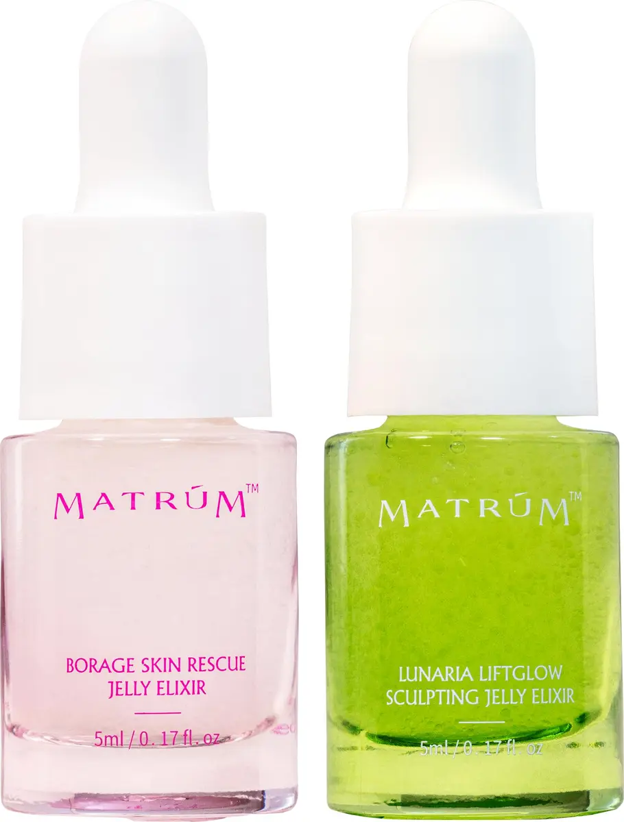 MATRÚM Mini Face Serum Duo | Travel Skincare Sets for All Skin Types with Soothing & Brightening (70-120 chars) - main product image