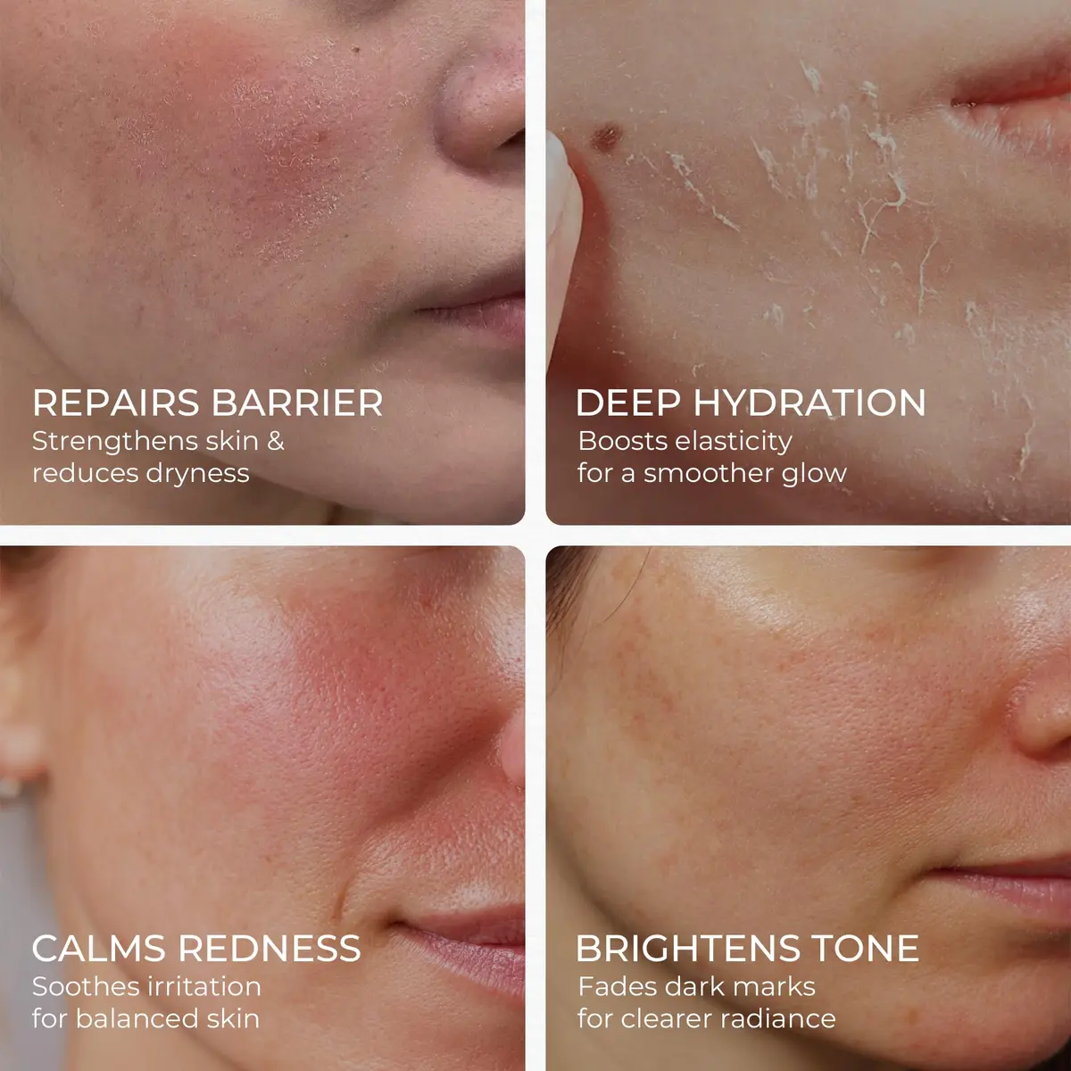MATRÚM Organic Barrier Repair Face Serum – Brightening, Firming & Hydrating Serum for Dry & Sensitive Skin, Soothes Redness & Dryness, with Niacinamide, Vitamin E & Camelina Seed Oil - view 3
