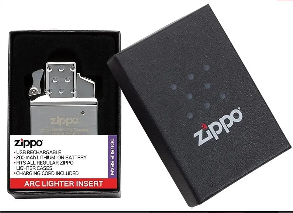 Zippo Double Arc Insert for Windproof Lighters | Rechargeable USB-C, CE Certified - view 7