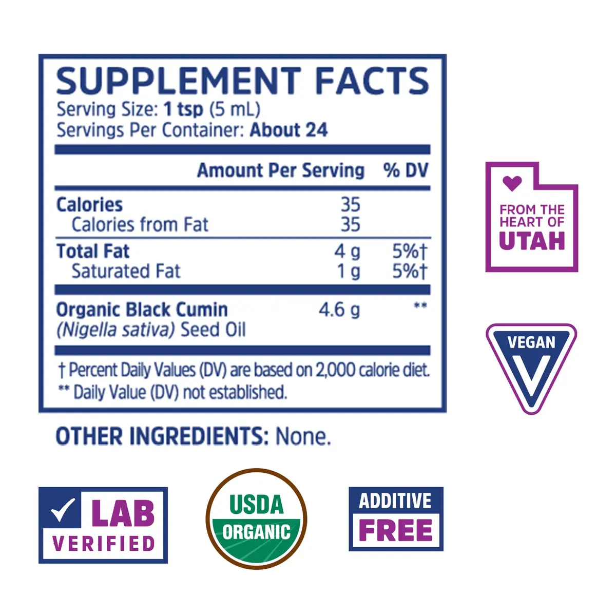 ZHOU Organic Black Seed Oil - Nigella Sativa 4 Fl Oz | Supports Immunity & Skin - view 2