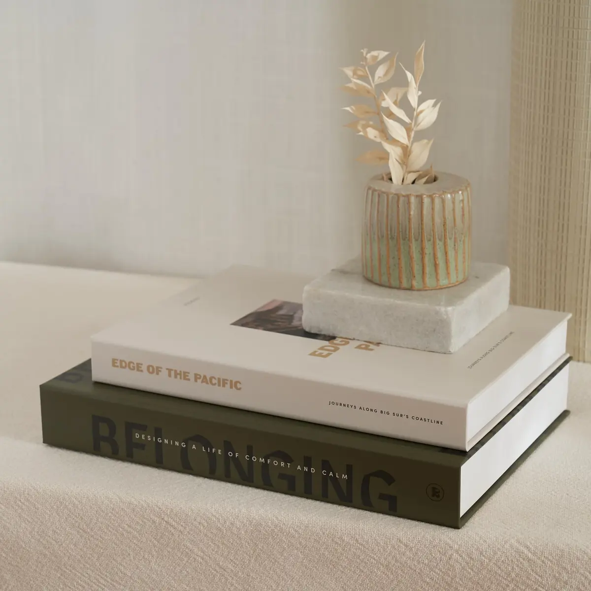 ZICOTO Decorative Books Set of 2 | Modern Home Accent for Coffee Table & Shelf - view 9
