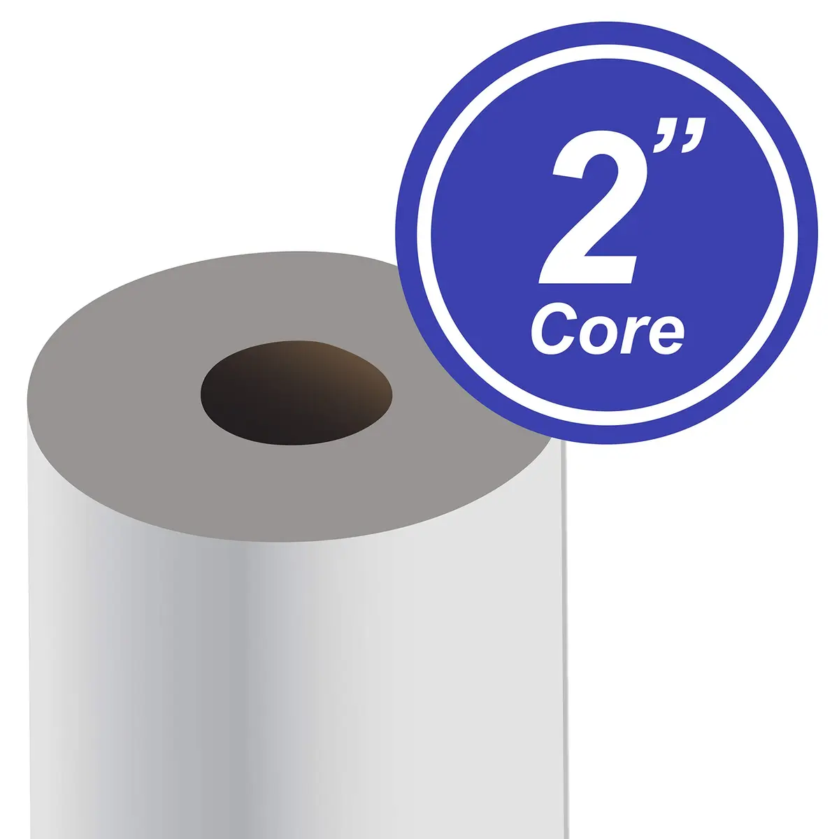 BIZTEK Wide Format Paper CAD Bond Rolls (20lb | 4 Rolls, 36 In x 150 Ft | 2" Core) | Crisp, Vivid Prints - view 2