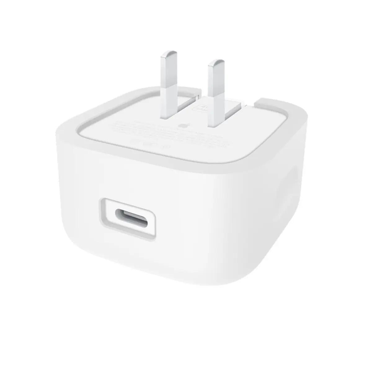 Seanai White Soft Silicone Charger Case for Apple 40W Dynamic Power Adapter | 2-Pack, 60W Max Compatible - main product image