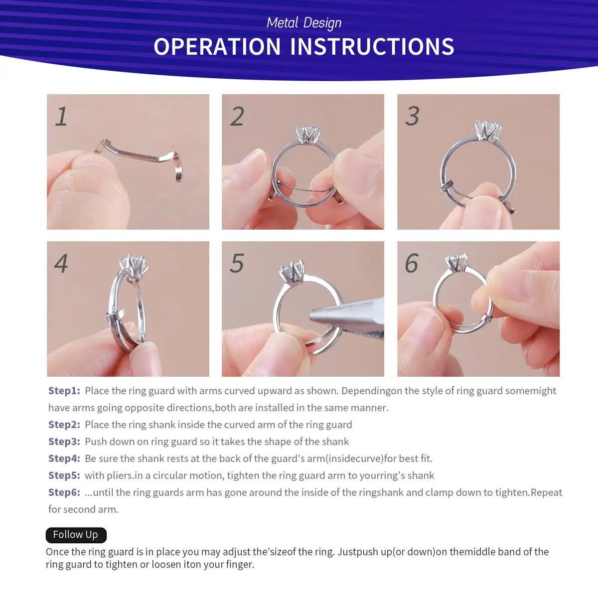 ELETIUO Gold Ring Adjustable Set | 15-Piece Jewelry Sizer & Reducer for Men & Women - view 4