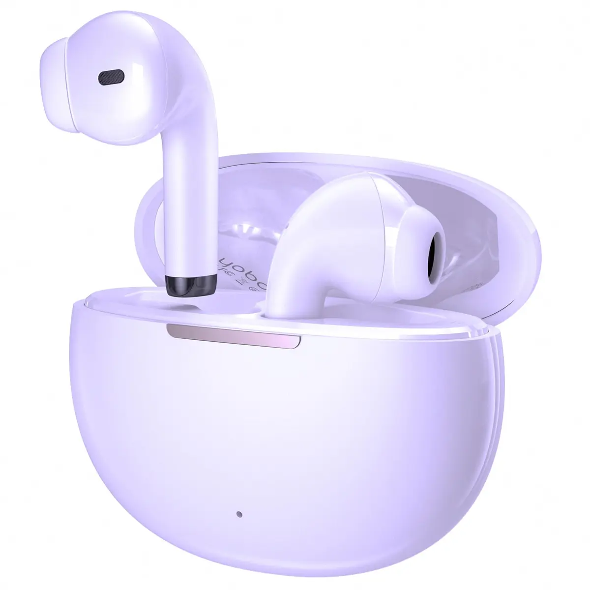 yobola Wireless Earbuds for Samsung Galaxy Ultra Comfort Bluetooth 5.4 Headphones, Purple, IPX7 Waterproof - main product image