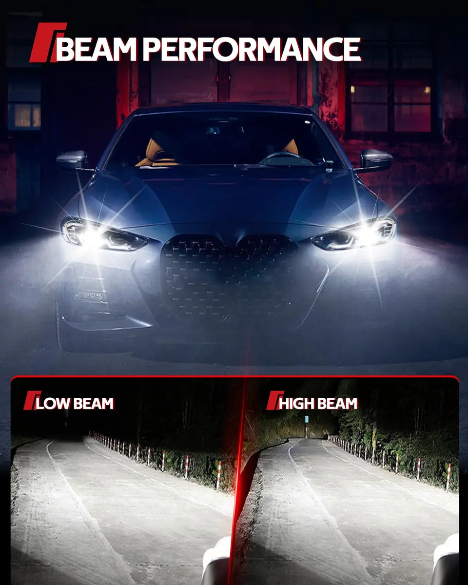 Torchbeam D2S HID Xenon Headlight Bulbs 6000K Cool White 35W Pack of 2 | Enhanced Brightness & All-Weather Reliability - view 3