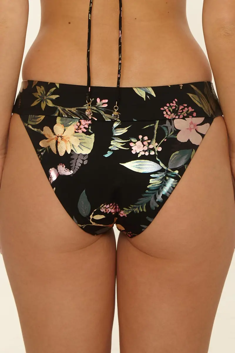 ISABELLA ROSE Florina Women's Maui Bikini Bottom Cheeky Coverage Multicolor Large | Stylish, Supportive & Durable - view 3