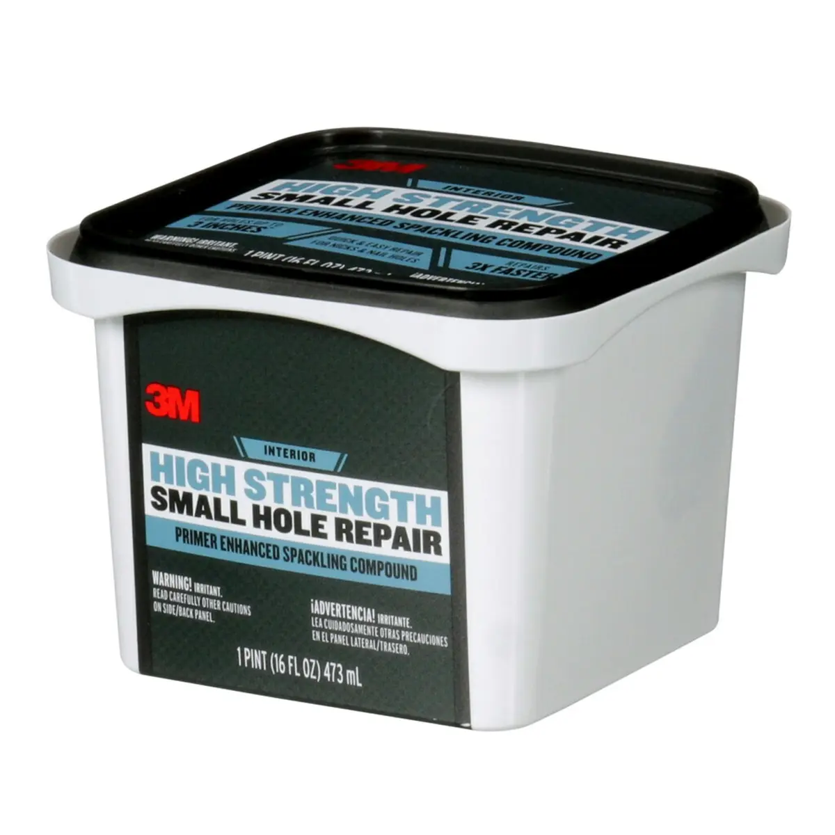 3M High Strength Spackling Compound 16 oz. | Quick & Easy Small Hole Repair, No Shrinking or Cracking - view 2