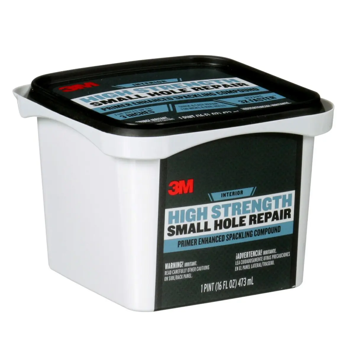3M High Strength Spackling Compound 16 oz. | Quick & Easy Small Hole Repair, No Shrinking or Cracking - view 3