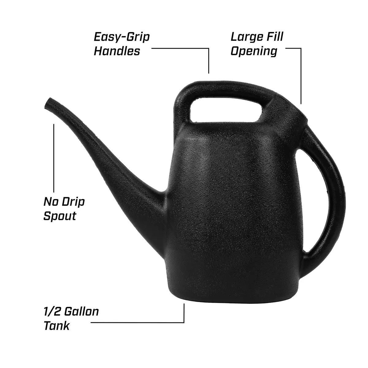 CHAPIN 48000 1/2-Gallon Watering Can | Lightweight for Easy Watering, Made in USA - view 3