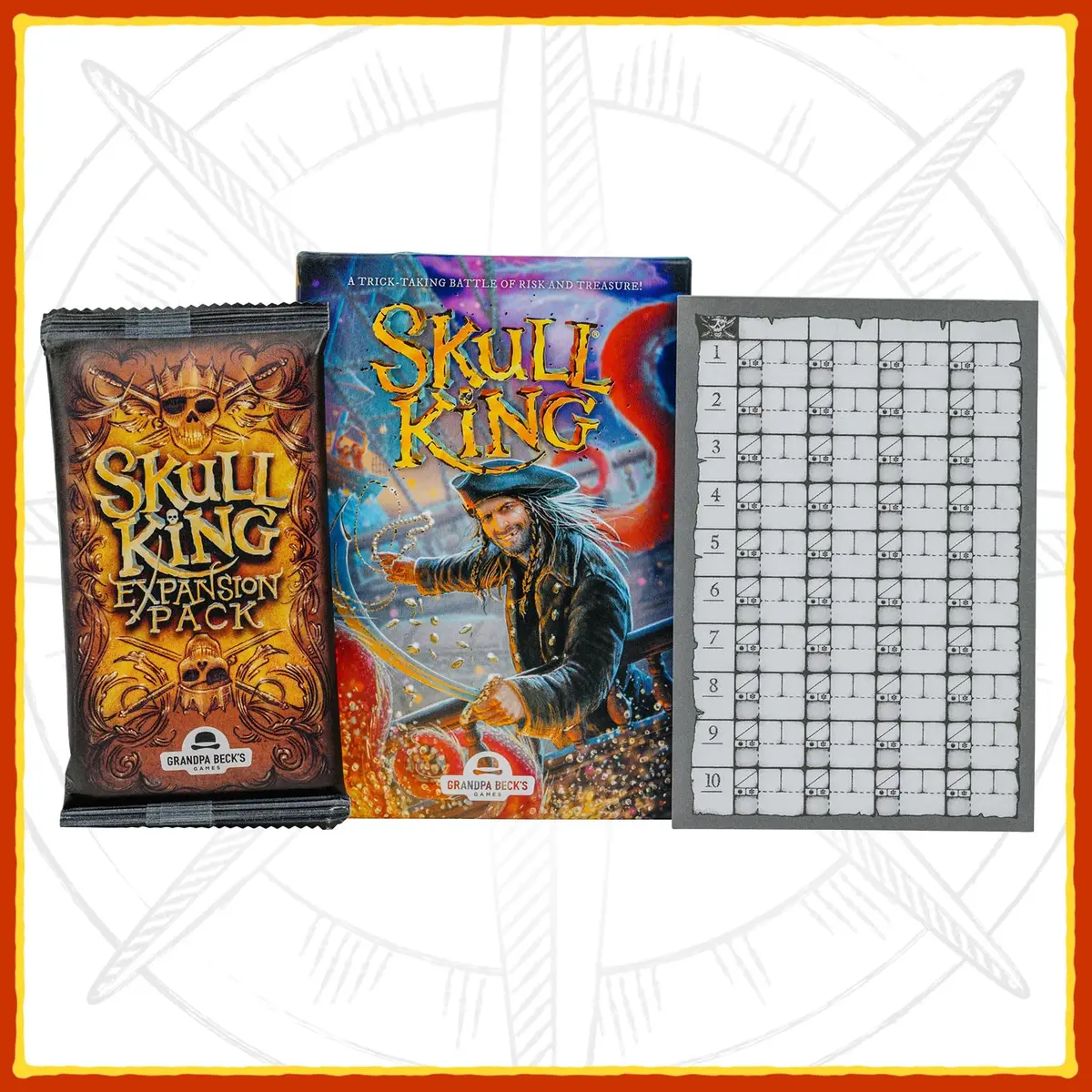 Grandpa Beck's Games Skull King Expansion Trick-Taking Card Game | Pirate Theme, 1 Pack - view 8