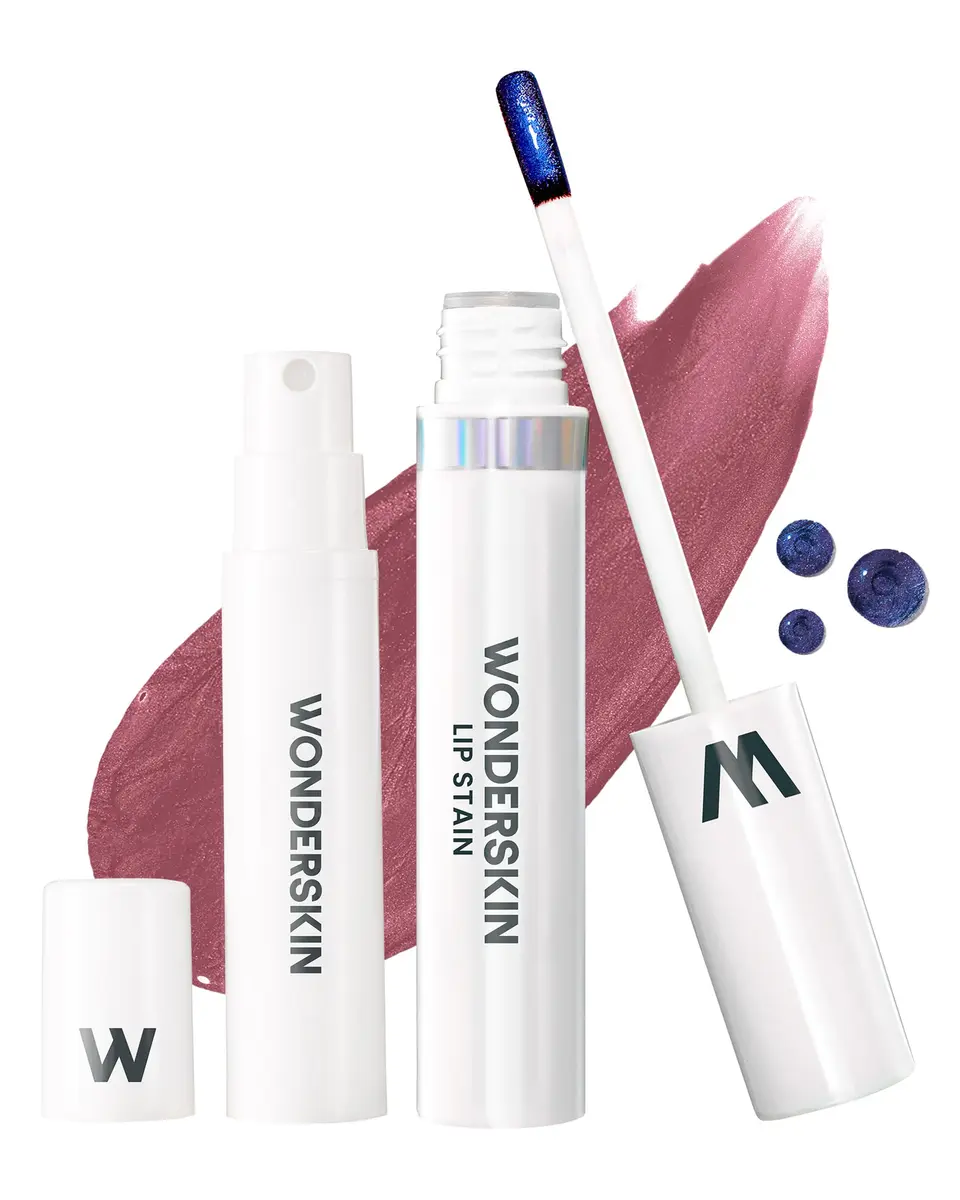 Wonderskin Wonder Blading Lip Stain Kit Demure 4ml (0.14 Fl Oz) | Long-Lasting, Waterproof, Peel-Off Lip Tint - main product image