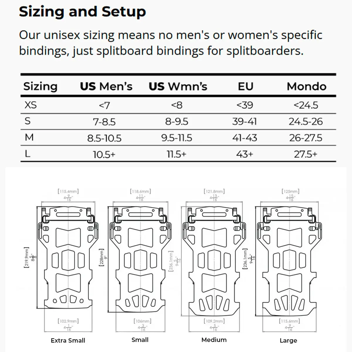 Spark R&D Unisex Arc ST Pro Bindings - Durable Lightweight Puck-Compatible Snowboard Bindings (Small) - view 6