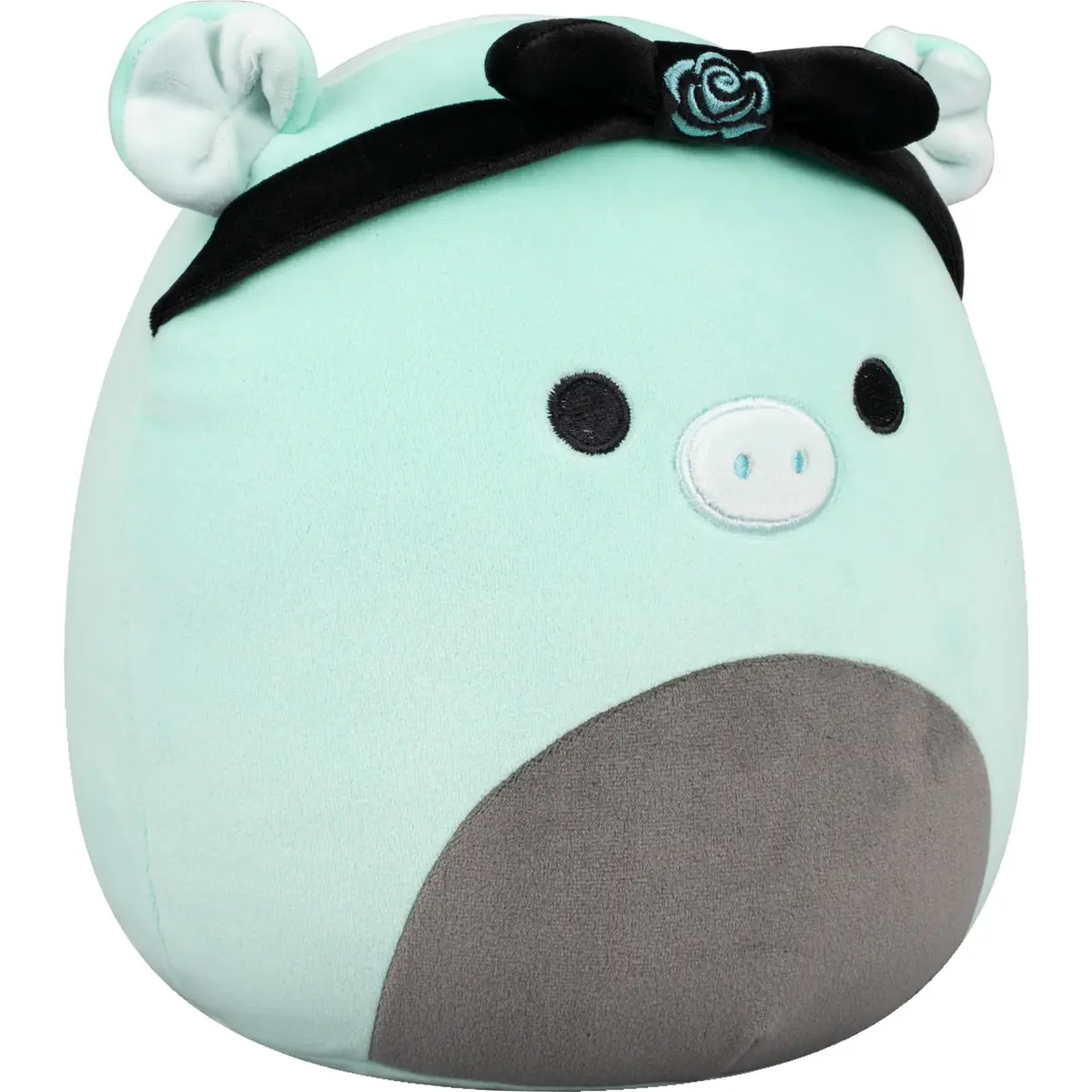Squishmallows Original 8in Matilde the Teal Pig with Rose Headband | Ultrasoft Plush Toy for Kids - view 2