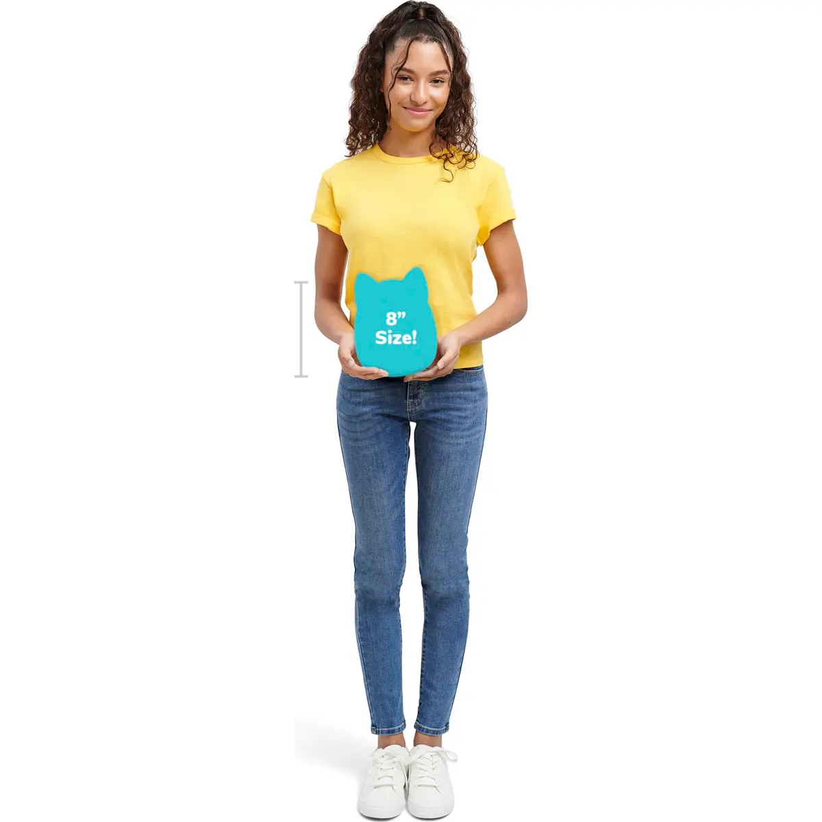Squishmallows Original 8in Matilde the Teal Pig with Rose Headband | Ultrasoft Plush Toy for Kids - view 4