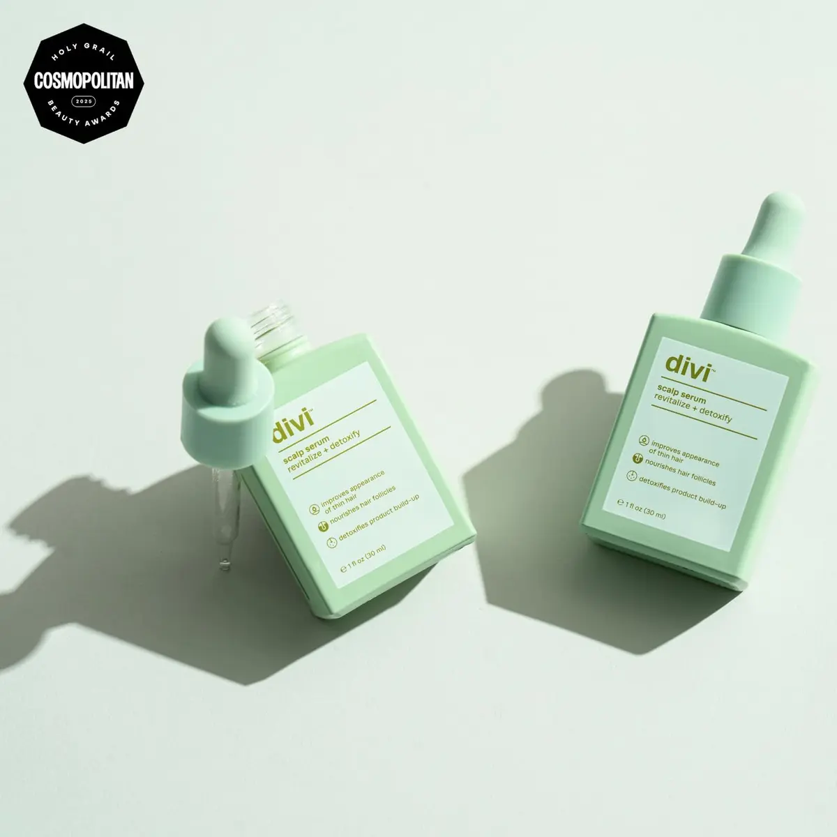 Divi Scalp Serum for Thinning Hair 30ml | Clinically Tested Nourishing Formula with Amino Acids & Rosemary Oil - view 2