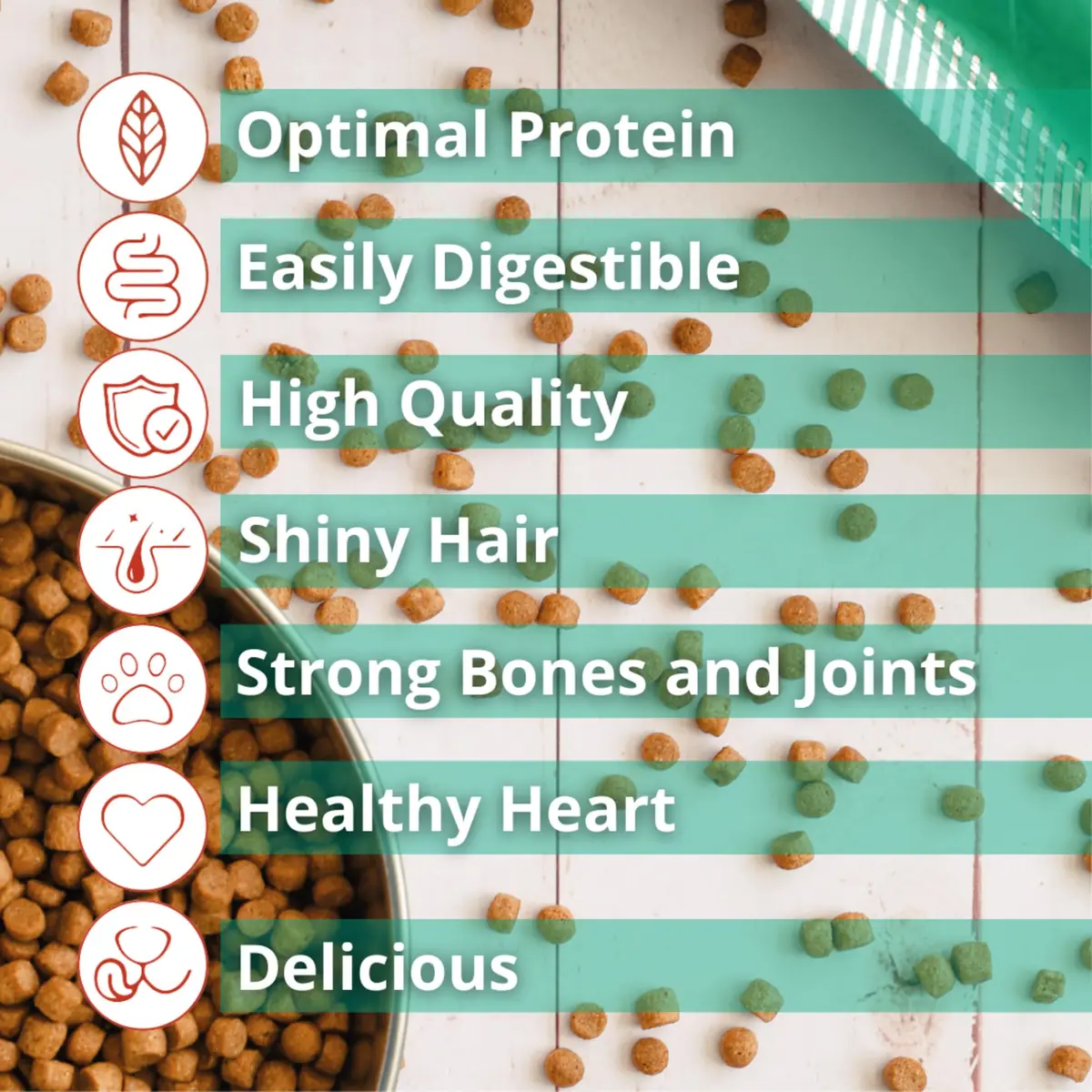 The Green Dog Vegan Dog Food 6.6 lb | Plant-Based Complete Nutrition for Adult Dogs - view 5