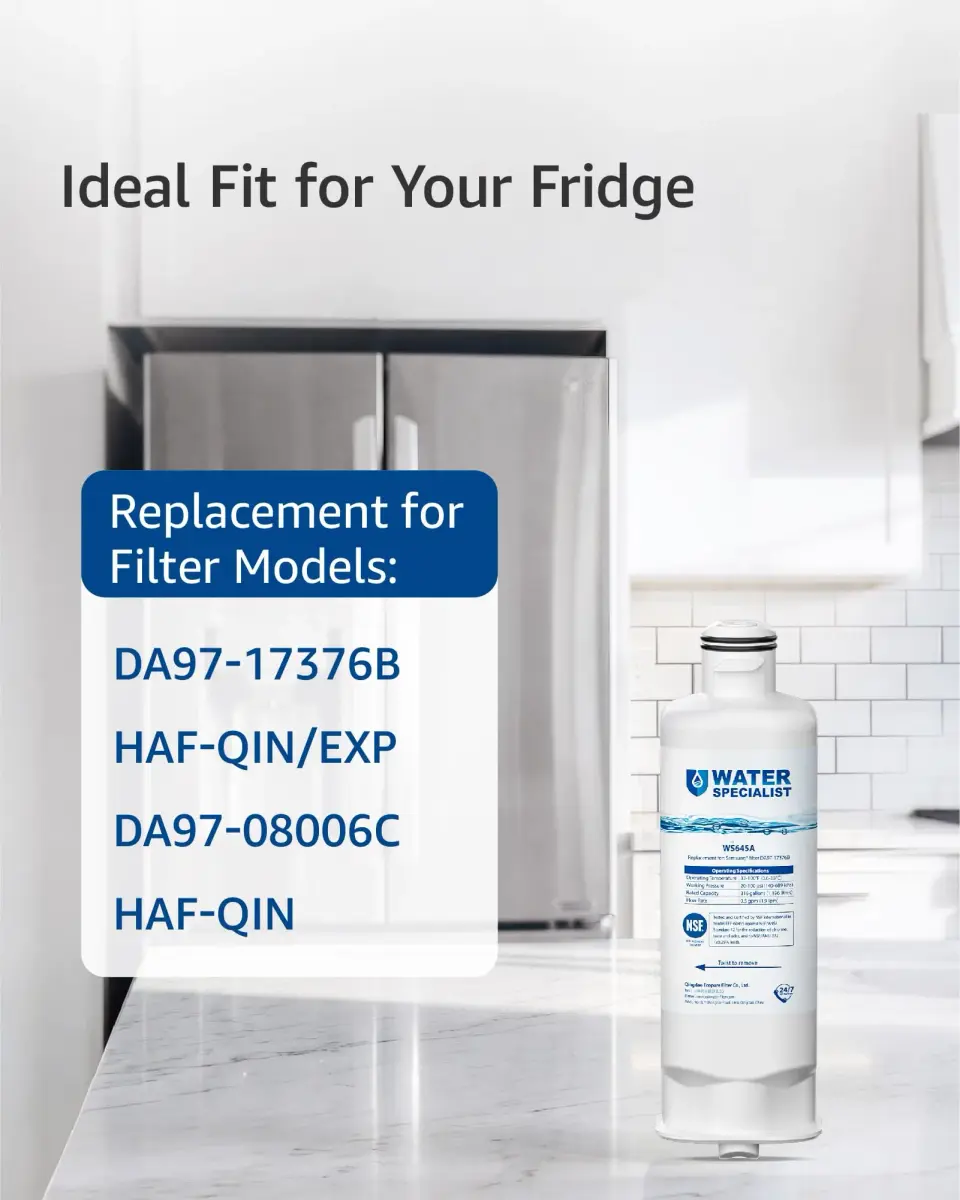 Waterspecialist WS645A Refrigerator Water Filter 6 Pack | NSF Certified for Purity - view 3