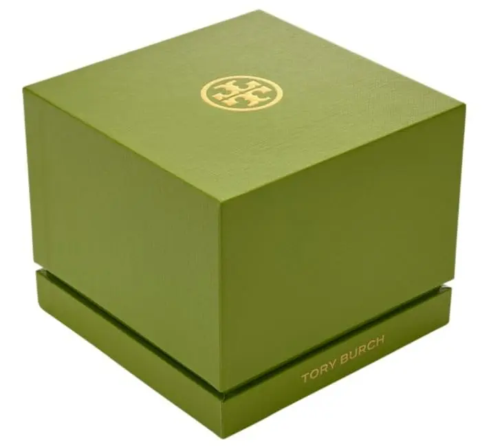 Tory Burch Women's Mini Eleanor Double Wrap Gold-Tone Stainless Steel Watch (Model: TBW1096) | Elegant geometric design for women - view 5