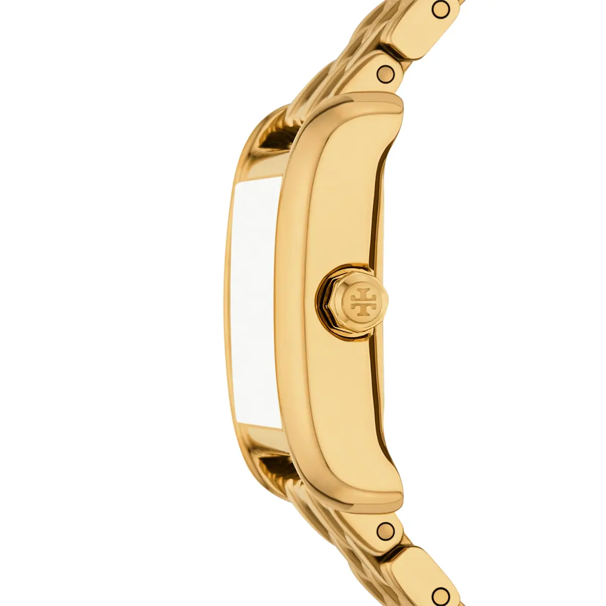 Tory Burch Women's Mini Eleanor Double Wrap Gold-Tone Stainless Steel Watch (Model: TBW1096) | Elegant geometric design for women - view 3