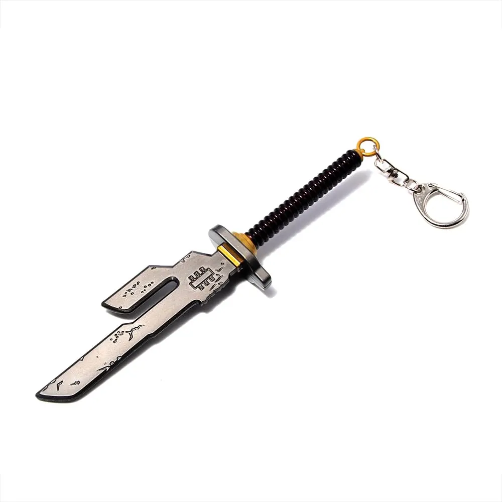 SONGCHANGJEWELRY Fushiguro Toji Inspired Keychain – Engraved Cursed Weapon – Dark Anime Gift for JJK Fans - view 6
