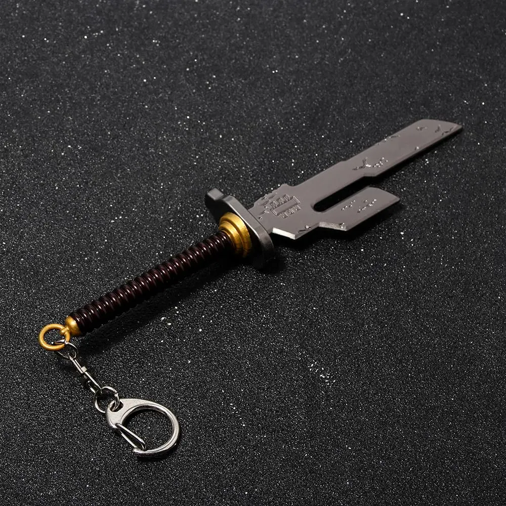 SONGCHANGJEWELRY Fushiguro Toji Inspired Keychain – Engraved Cursed Weapon – Dark Anime Gift for JJK Fans - view 8