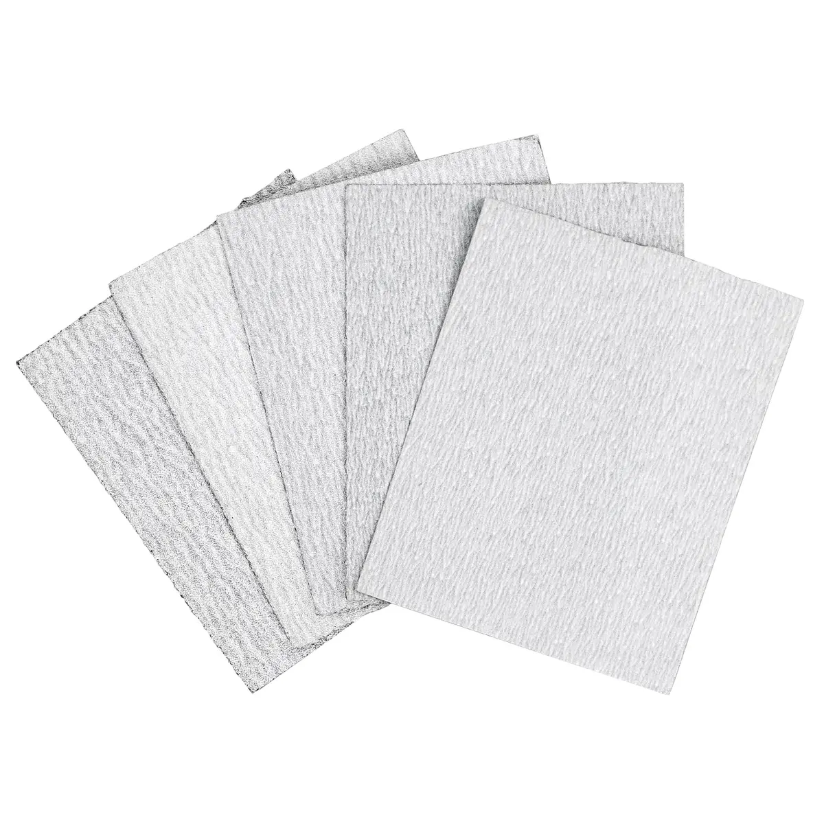 Milescraft 1623 1/4 Sheet Sandpaper 50 Pack | Assorted Grits for Wet & Dry Sanding - main product image