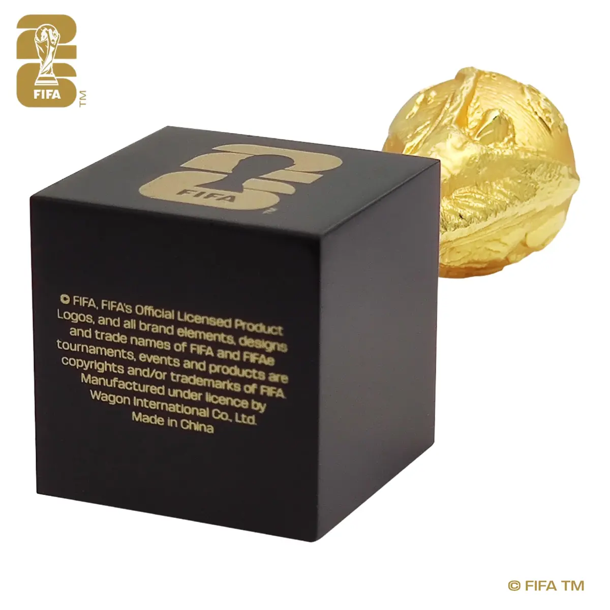 Wagon International Official FIFA World Cup 2026 Edition 3D Trophy Replica 70mm (2.75 Inch) | Collector's Item - view 5